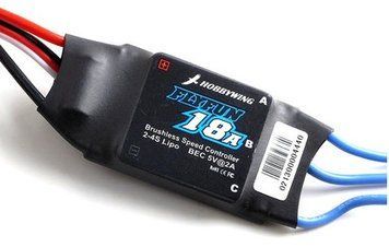 Безколекторний регулятор ходу HOBBYWING FLYFUN 18A для авіамоделей HW80020600 фото