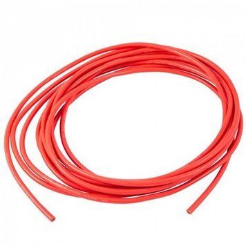 Провід силіконовий DYS 12 AWG (червоний), 1 метр DYS-wire-8078R фото