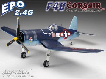 Радиоуправляемая модель самолета F4U Corsair 200CL 2.4GHz (RTF Version) AT21451 фото