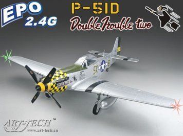 Радиоуправляемая модель самолета P-51D Mustang Art-Tech AT21532 фото
