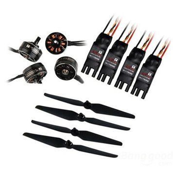 Комплект T-Motor AIR GEAR 200 AIR2205 2000KV 2-4S + 15A ESC 2-3S + T6535 4шт TM-AIR200ESC фото