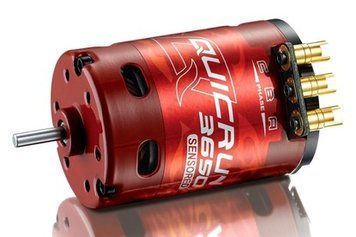 Сенсорний двигун HOBBYWING QUICKRUN 3650 SD 3300KV для автомоделей HW30404110001 фото