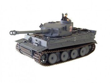 Радіокерований танк German Tiger I EP 1:24 Airsoft/JR (Grey RTR Version) A02102882/A02102871 фото