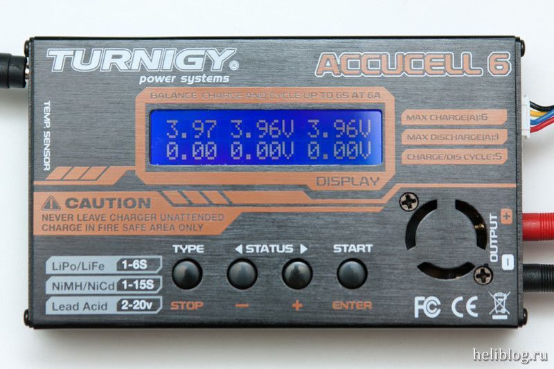 Зарядное устройство Turnigy Accucel-6 50W 5A AC6 фото