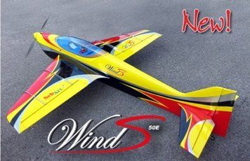 Модель самолёта SebArt Wind S 50E W50-YB фото
