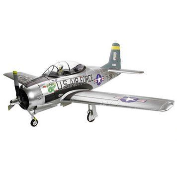 Самолёт FMS North American T-28D Trojan PNP 1420 мм FMS030 Silver фото