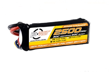 Акумулятор RC Plus Sportsline Li-PO 14,8 В 2500 мАг 30C RC-S30-2500-4S1P фото