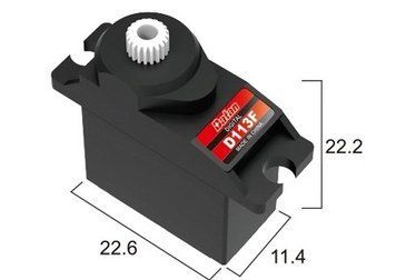 Сервопривід мікро 9г BATAN D113F 1.6кг/0.11сек цифровий LC-D113F фото